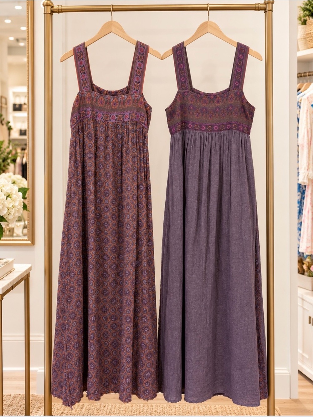 NATURAL LIFE Reversible Maxi Dress M
